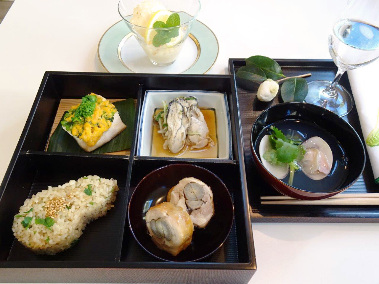 冬の松花堂弁当